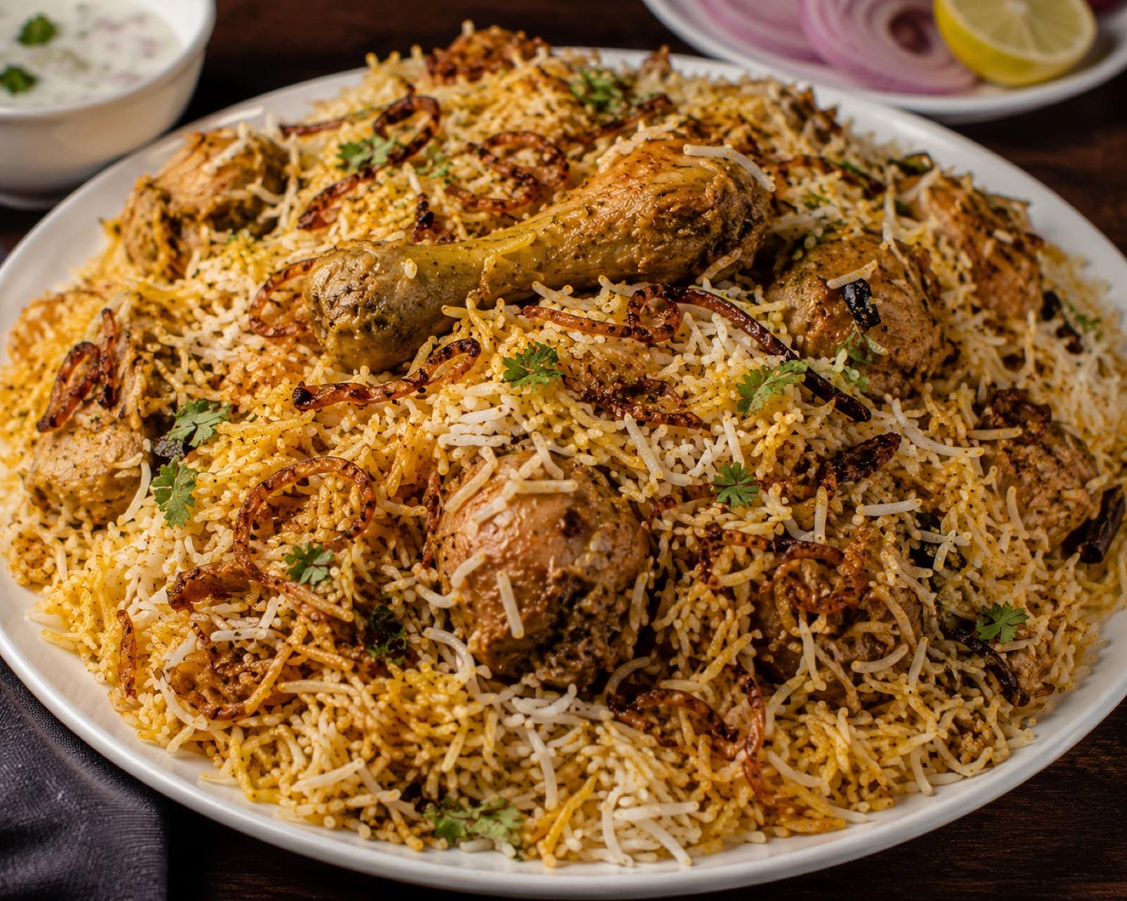 Hyderabadi Chicken Dum Biryani — Baab E Biryani
