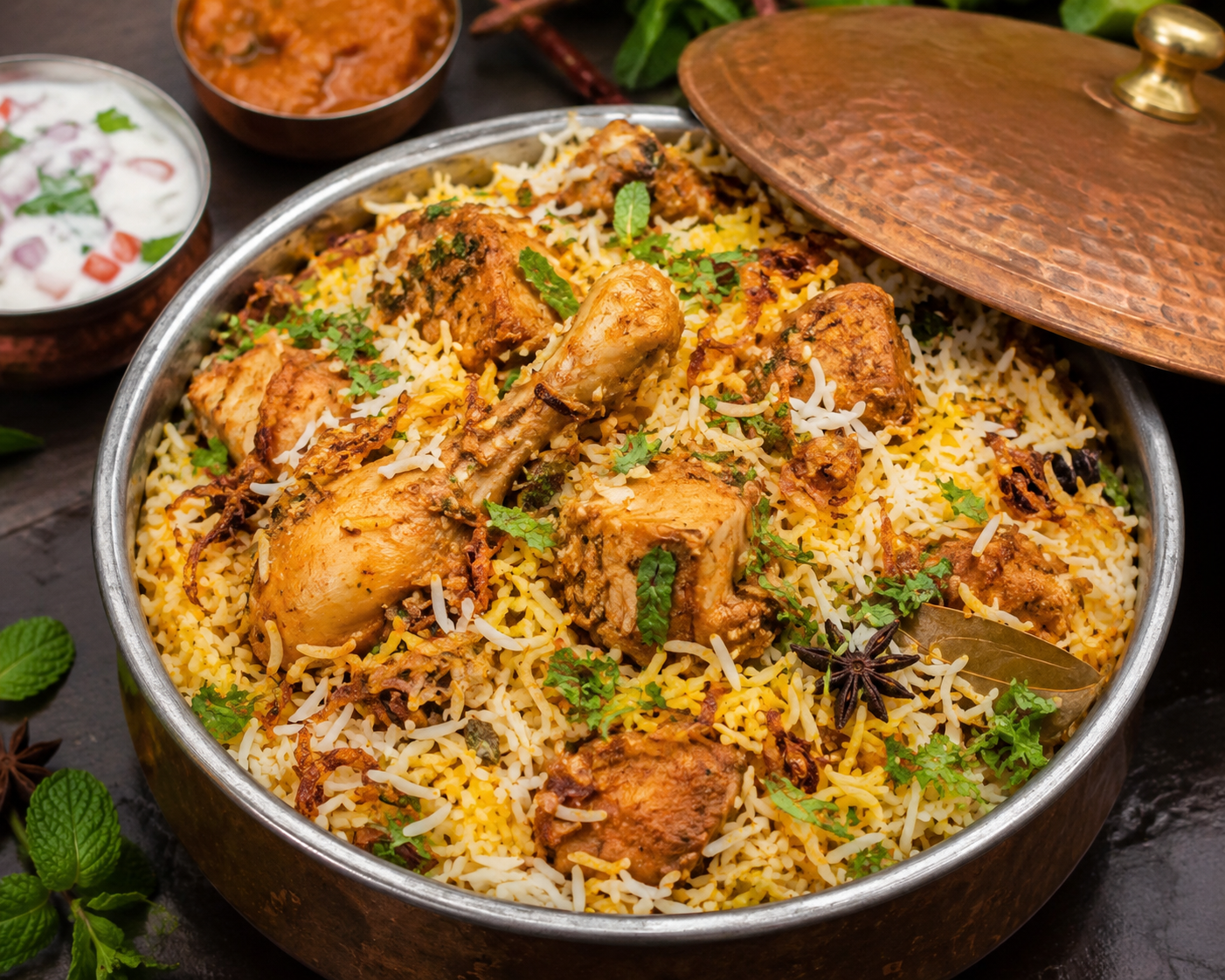 Chicken Biryani Handi — bulk biryani handi